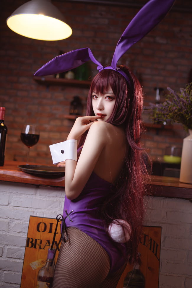 斯卡哈cos,fgocosplay,cosplay图片