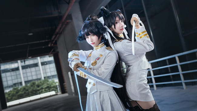 碧蓝航线,高雄cos,爱宕cos,cosplay图片