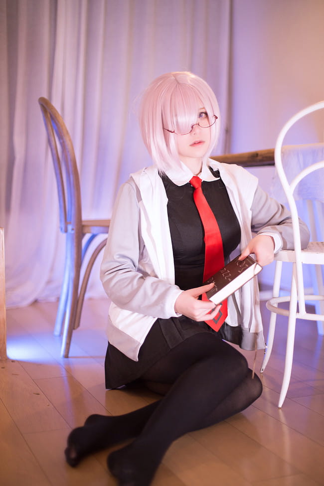 Fate/Grand Order 盾娘玛修cos,cosplay图片