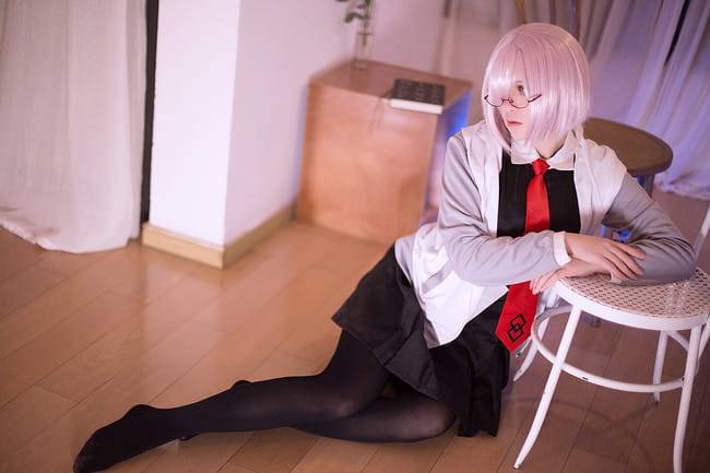 Fate/Grand Order 盾娘玛修cos,cosplay图片