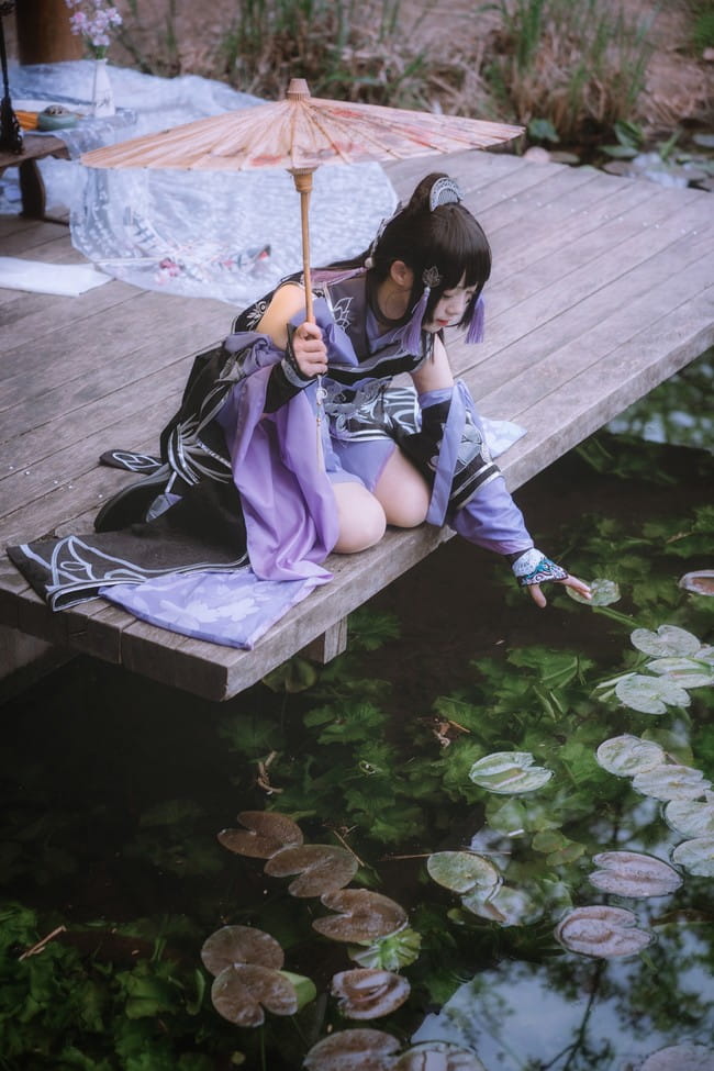 剑三,万花双人,cosplay