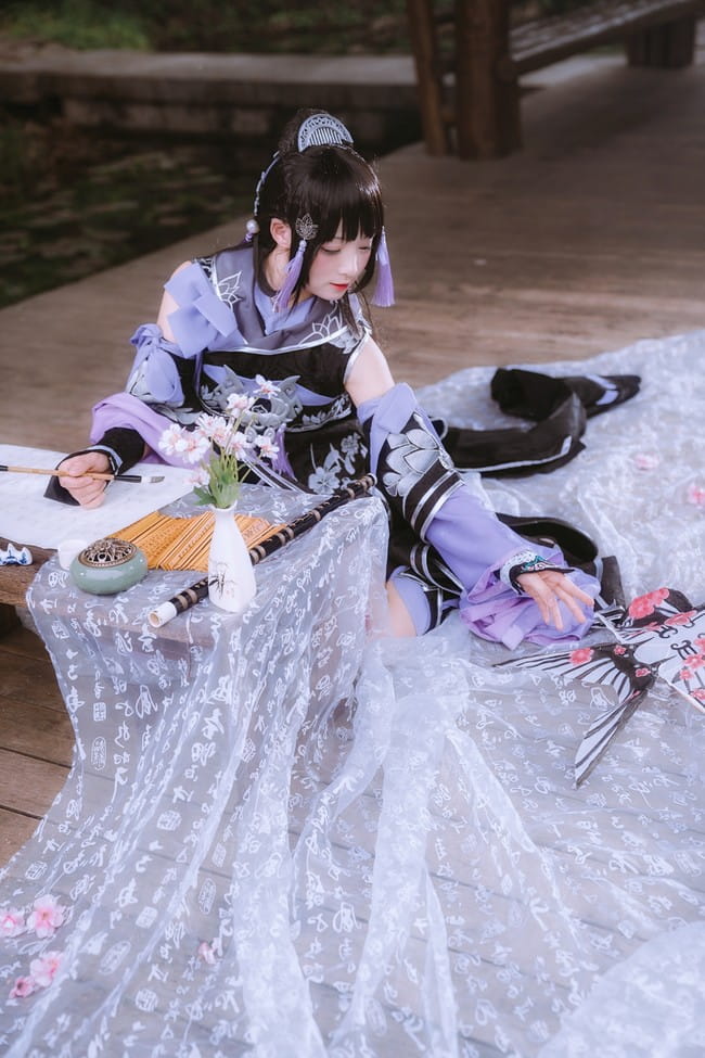 剑三,万花双人,cosplay