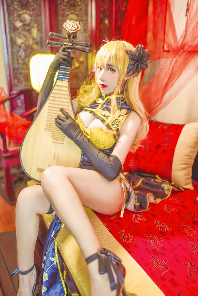 幻想,金瓶梅,金莲旗袍 cosplay