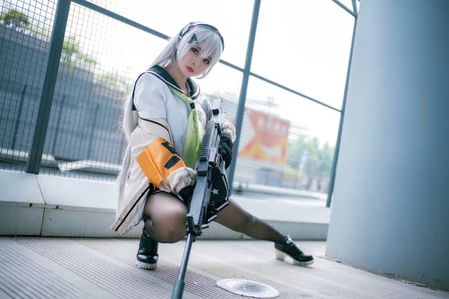 少女前线,黑丝御姐,cosplay