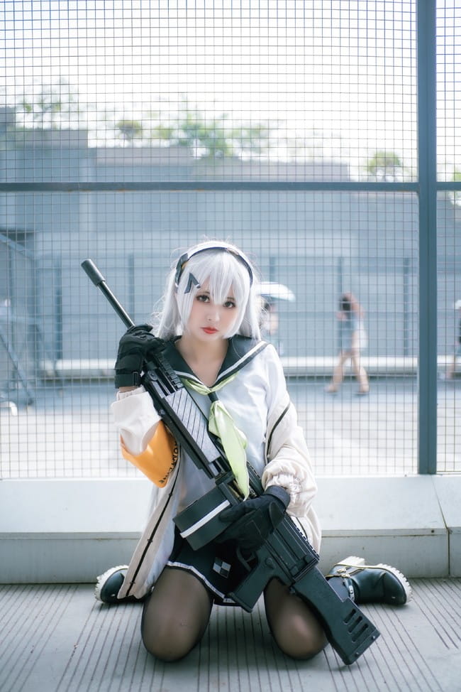 少女前线,黑丝御姐,cosplay