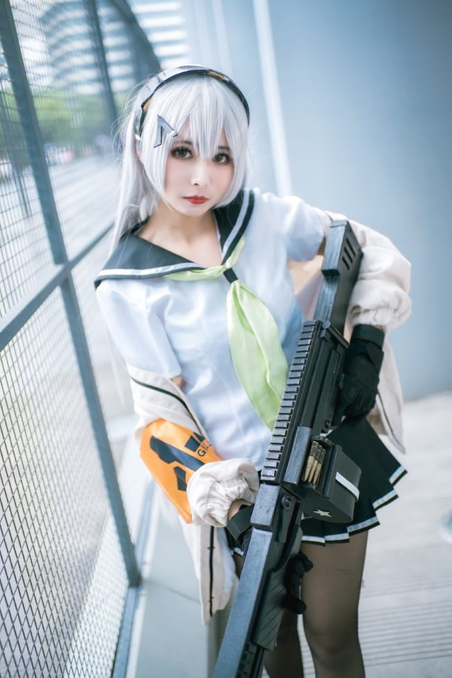 少女前线,黑丝御姐,cosplay