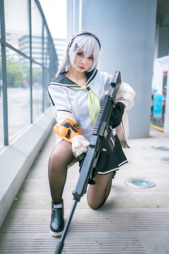 少女前线,黑丝御姐,cosplay