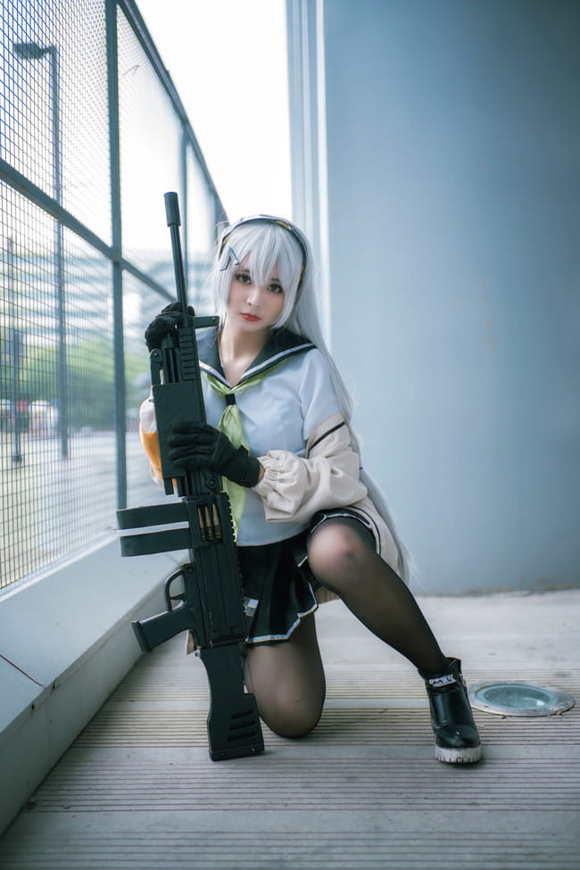 少女前线,黑丝御姐,cosplay