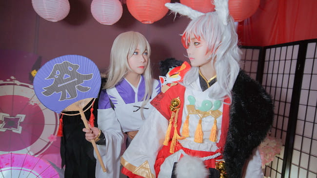 阴阳师手游,大天狗cos,狐妖cos