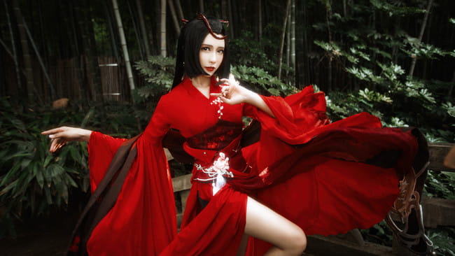 逆水寒,空蝉Utsusemi,cosplay