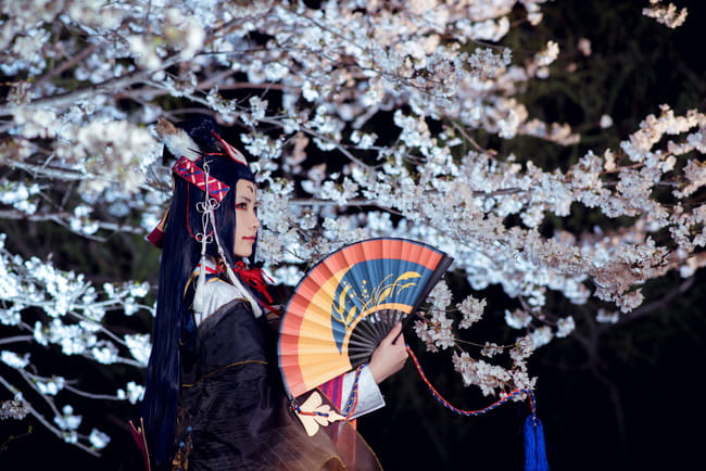 阴阳师,玉藻前,樱井咲