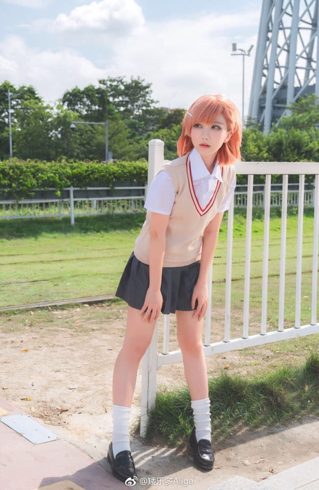 电击文库零境交错,科学超电磁炮,御坂美琴,cosplay