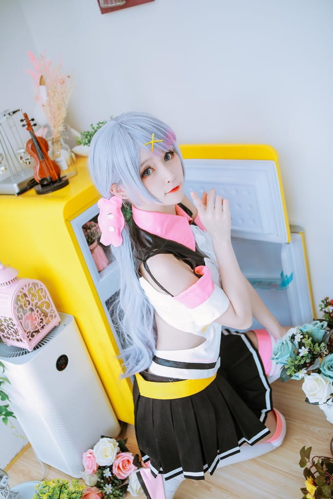 弹弹娘cos,yui金鱼,cosplay