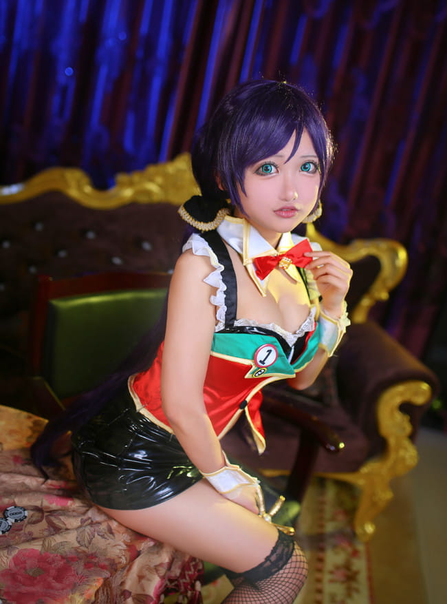 lovelive,东条希cos,w猫猫子w