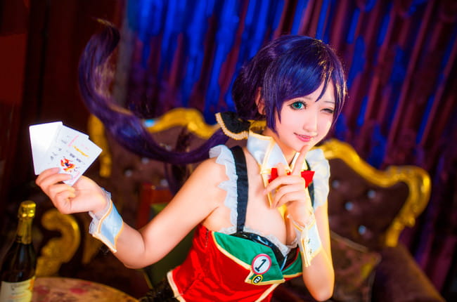 lovelive,东条希cos,w猫猫子w