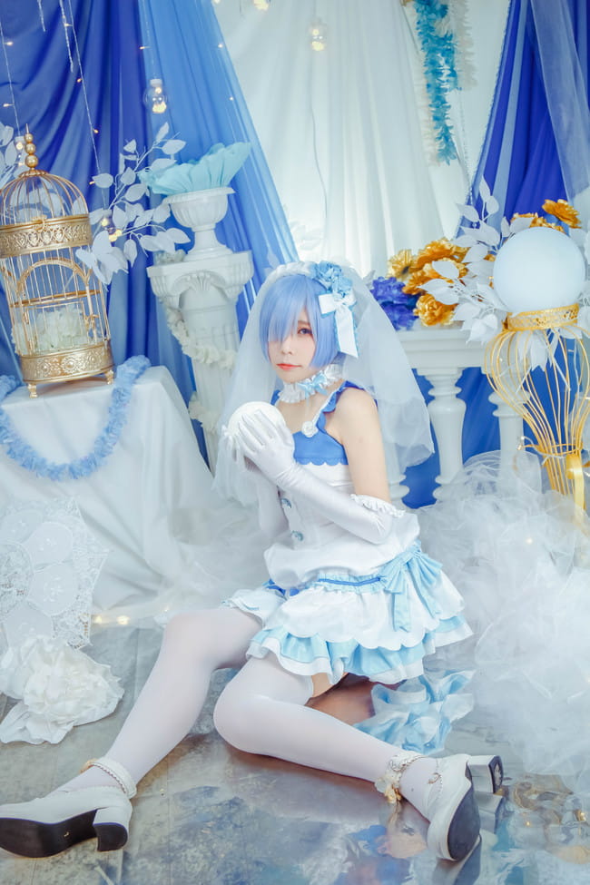 Re:从零开始的异世界生活,蕾姆花嫁cos,夜玲