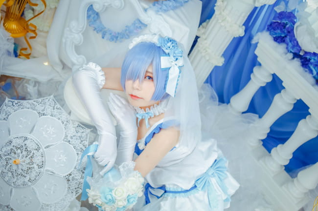 Re:从零开始的异世界生活,蕾姆花嫁cos,夜玲