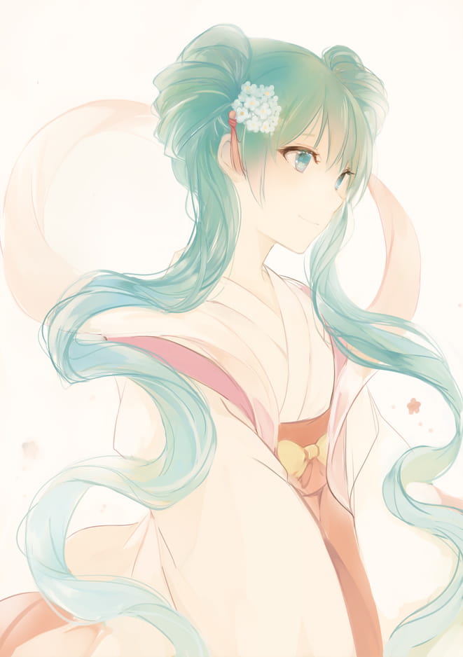 中秋初音,初音未来,中秋节,二次元萌图