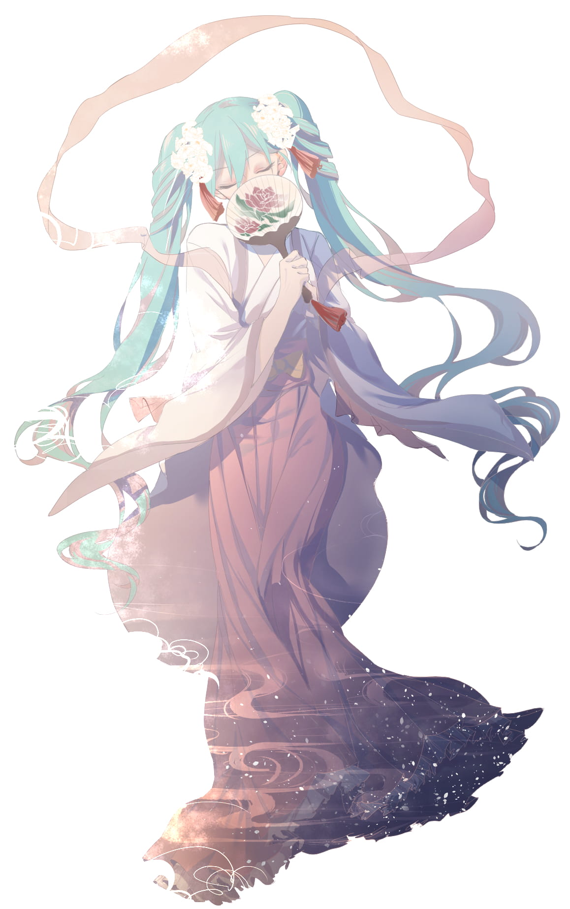 中秋初音,初音未来,中秋节,二次元萌图