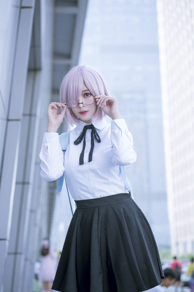 Fate,马修,黑丝,学妹,cosplay