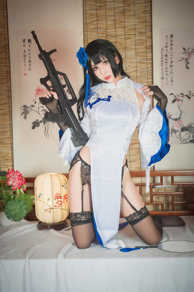 少女前线,黑丝,美腿福利,cosplay