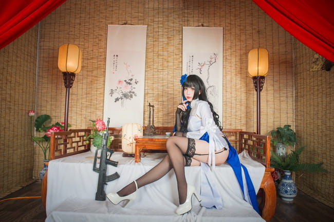 少女前线,黑丝,美腿福利,cosplay