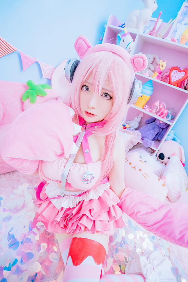 超级索尼子,暴力熊出镜,cosplay