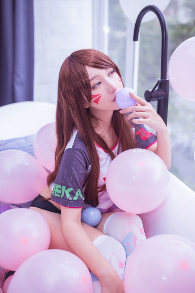 守望先锋,dva,梓都都_