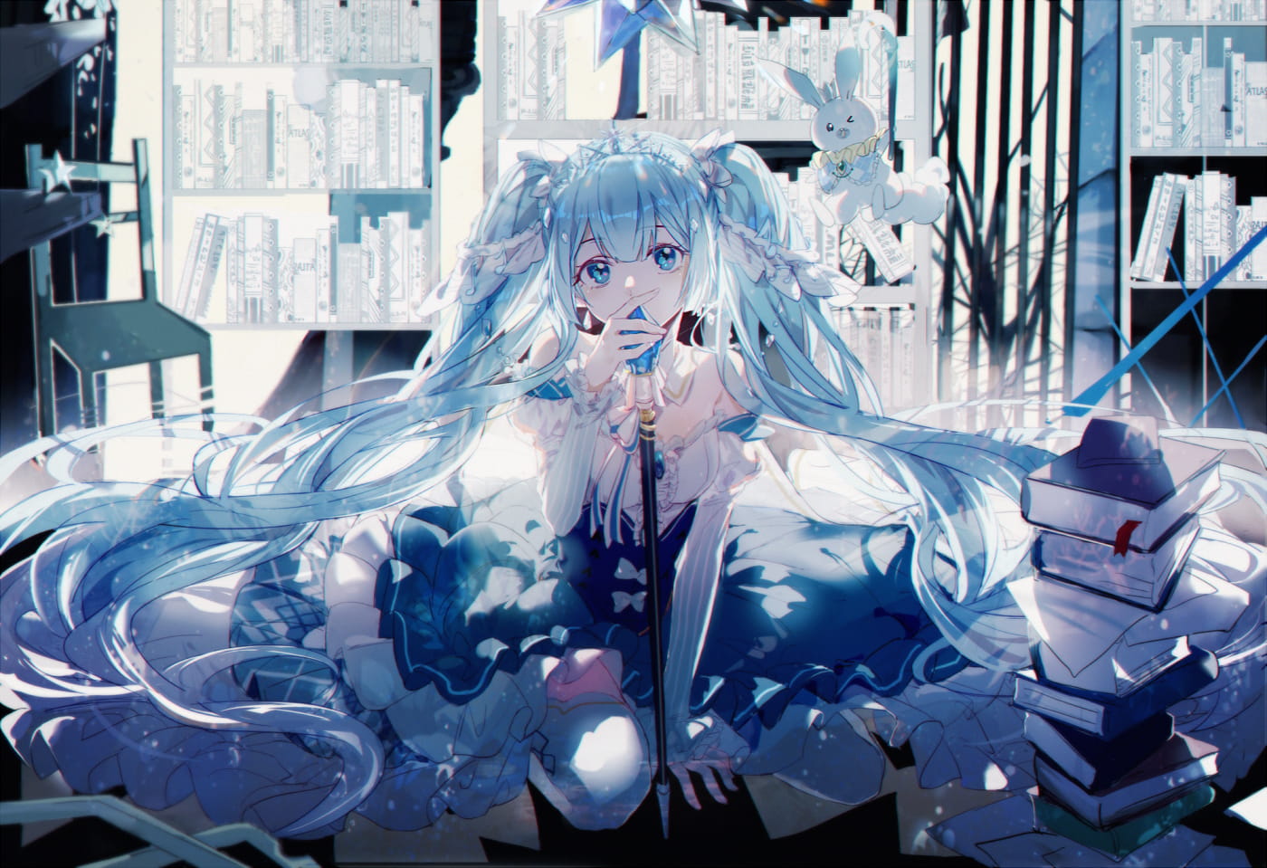 2019雪初音,雪ミク2019,二次元萌图