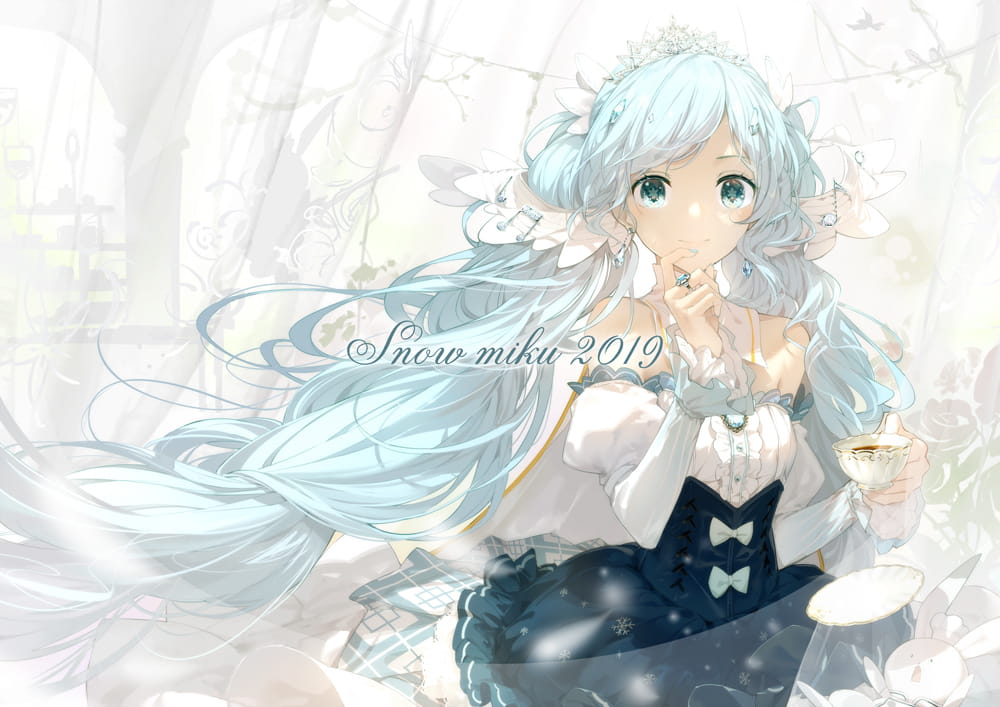 2019雪初音,雪ミク2019,二次元萌图