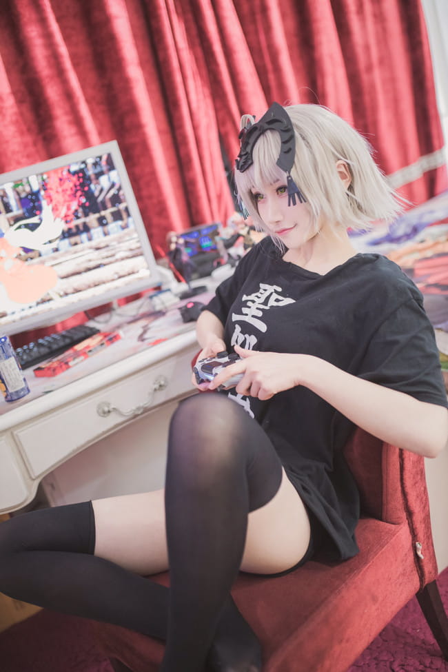 Cosplay,COS,贞德,黑贞,Fate/Stay Night