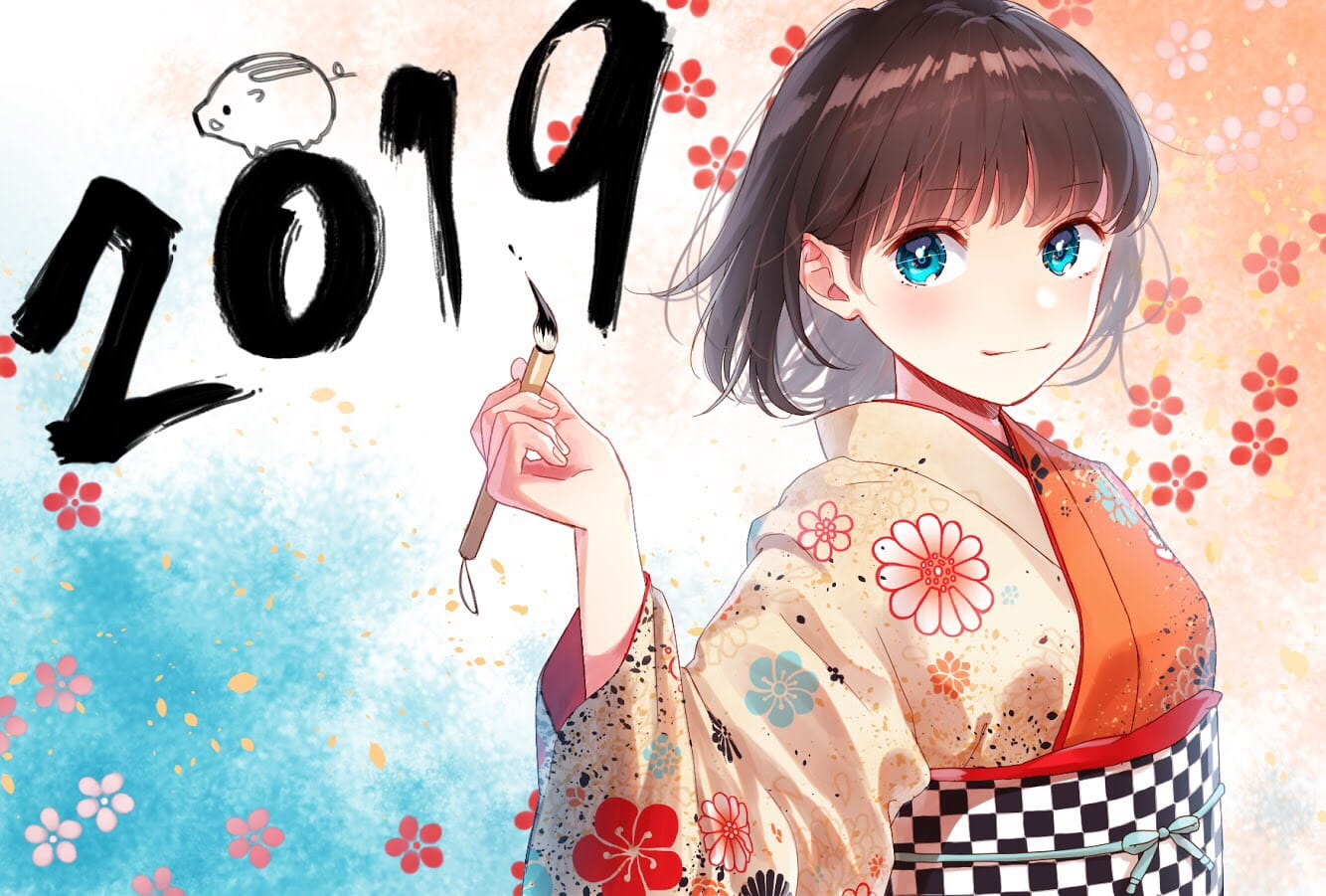 手机壁纸,电脑壁纸,新年贺图,2019,新年快乐