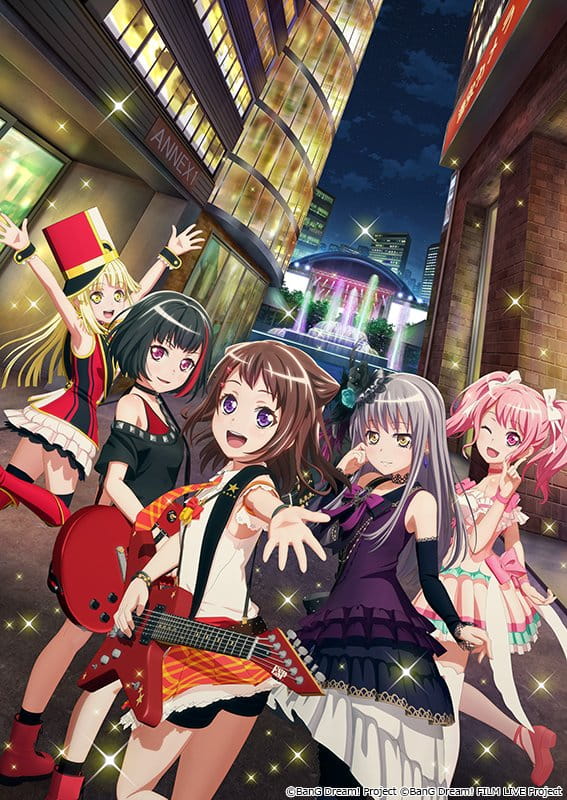 BanG Dream!,Poppin'Party,邦邦剧场版,roselia