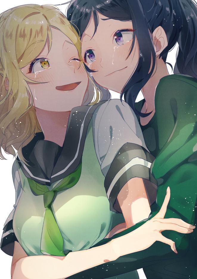 动漫百合少女百合也是一种爱