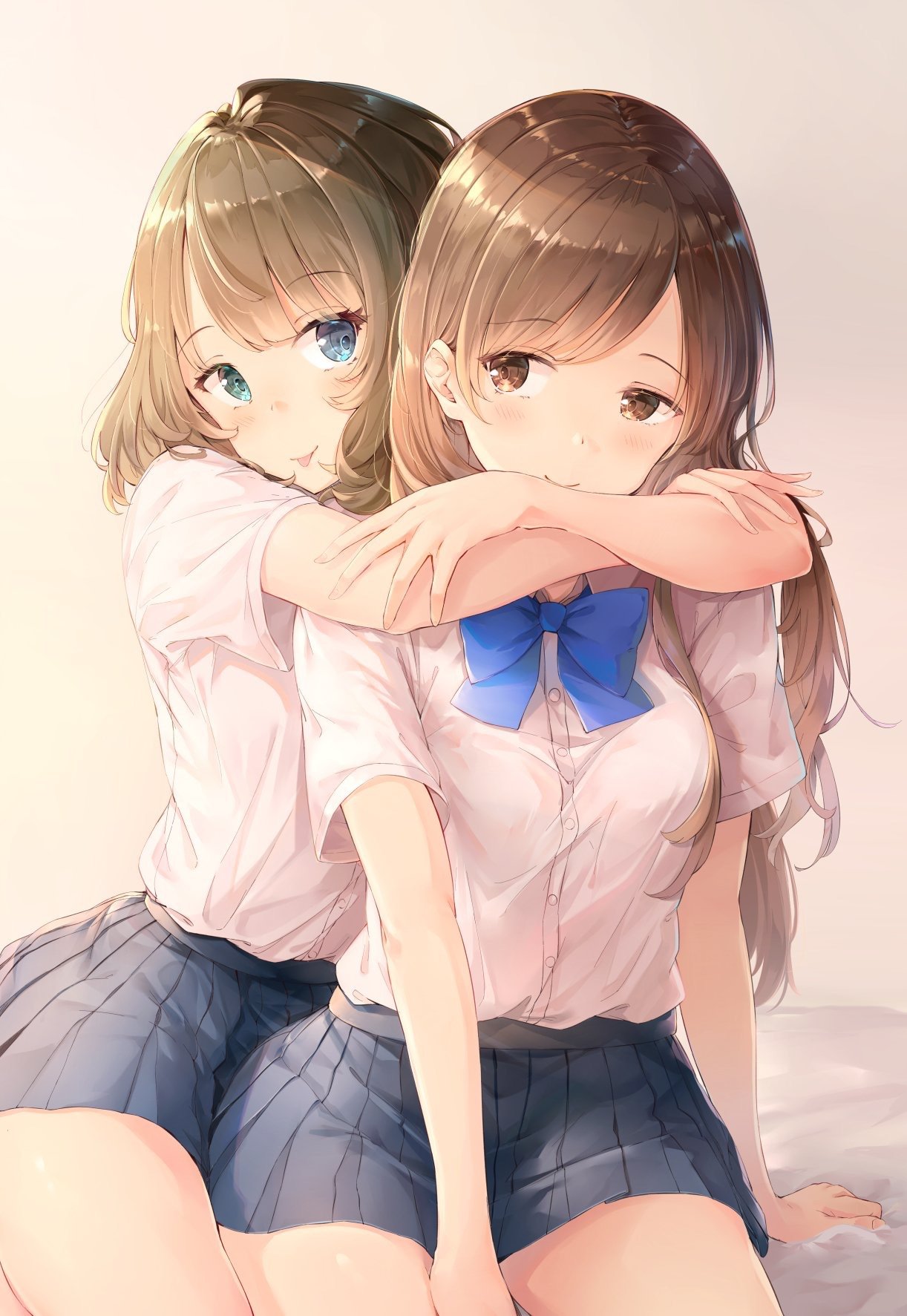 动漫百合少女百合也是一种爱