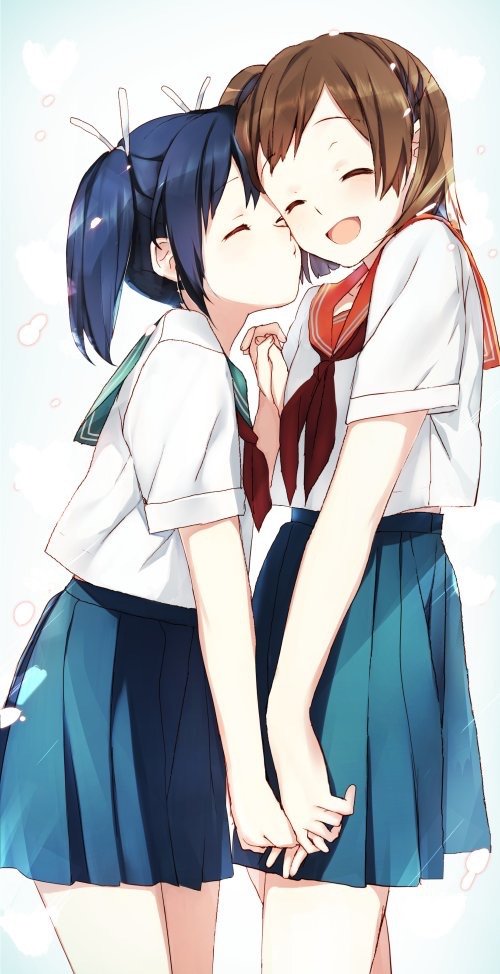 动漫百合少女百合也是一种爱