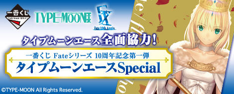 一番くじ Fateシリーズ 10周年記念第一弾 タイプムーンエースSpecial