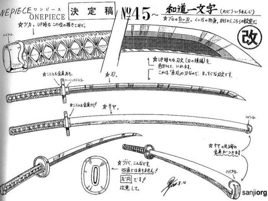 海贼王，索隆，刀