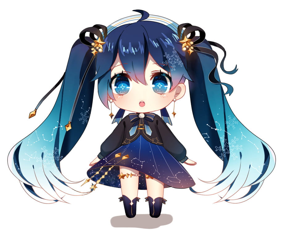 繁星初音未来 搜狗输入法皮肤下载